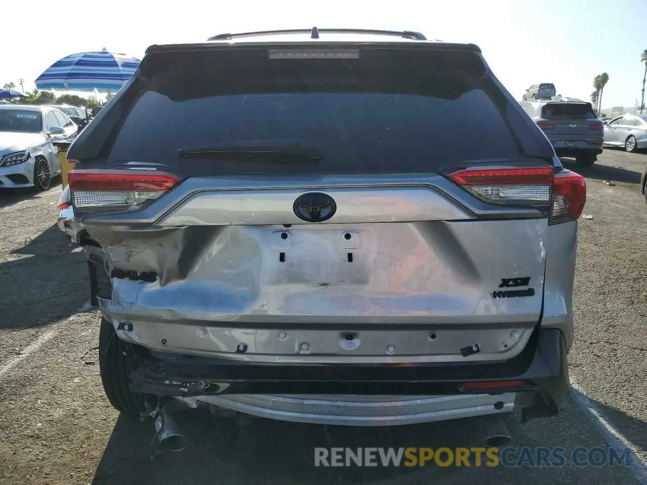 6 fotografías del automóvil dañado 4T3E6RFV0MU059644 TOYOTA RAV4 2021