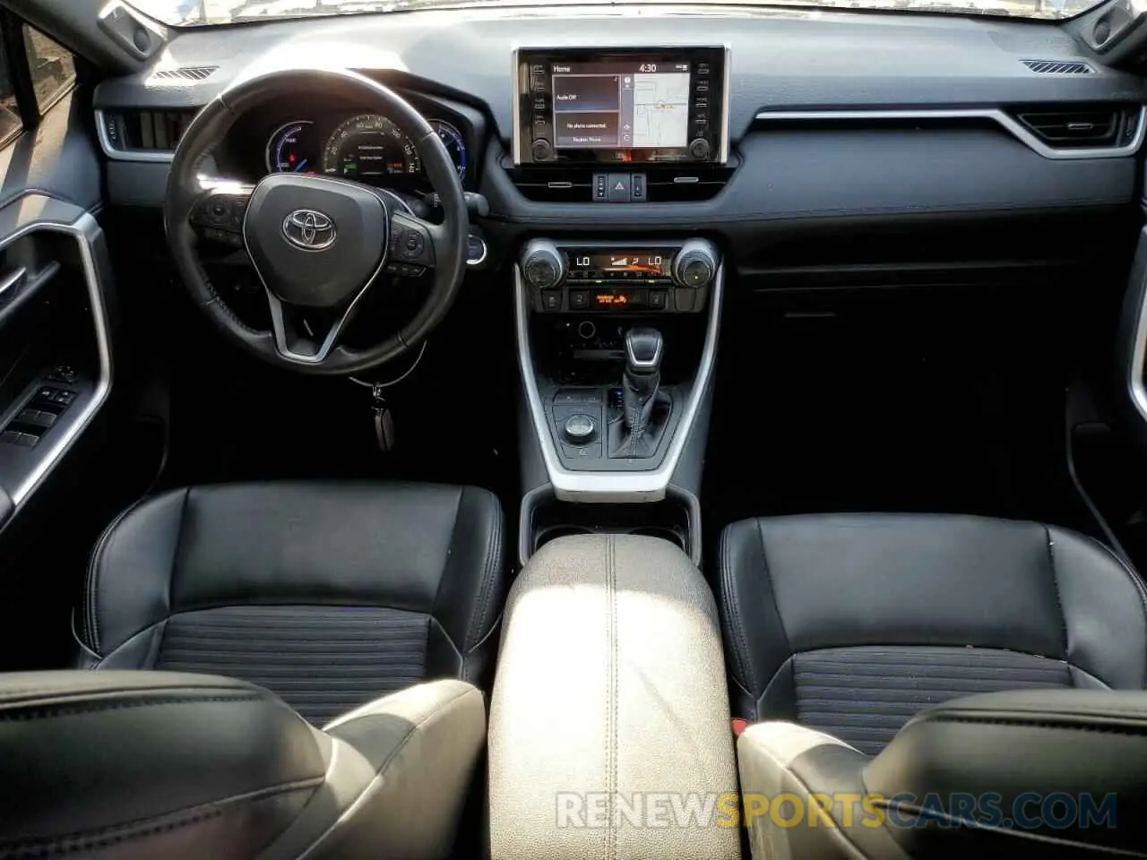 8 fotografías del automóvil dañado 4T3E6RFV0MU059644 TOYOTA RAV4 2021