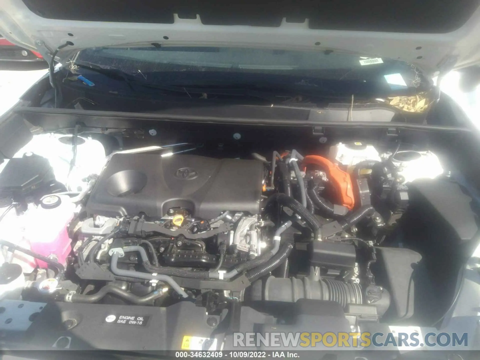 10 fotografías del automóvil dañado 4T3E6RFV0MU061118 TOYOTA RAV4 2021