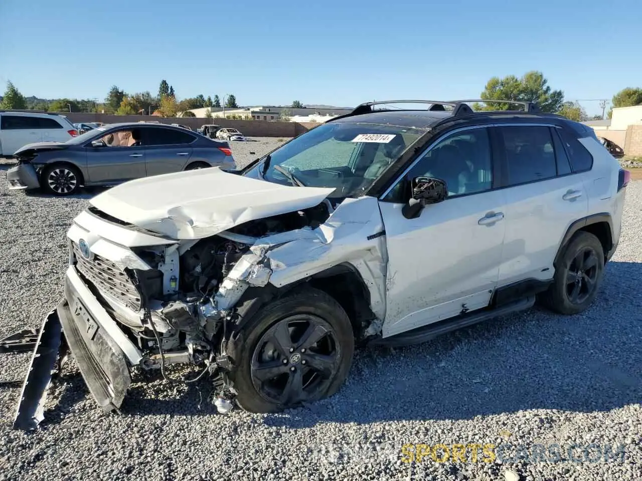 1 fotografías del automóvil dañado 4T3E6RFV5MU036683 TOYOTA RAV4 2021
