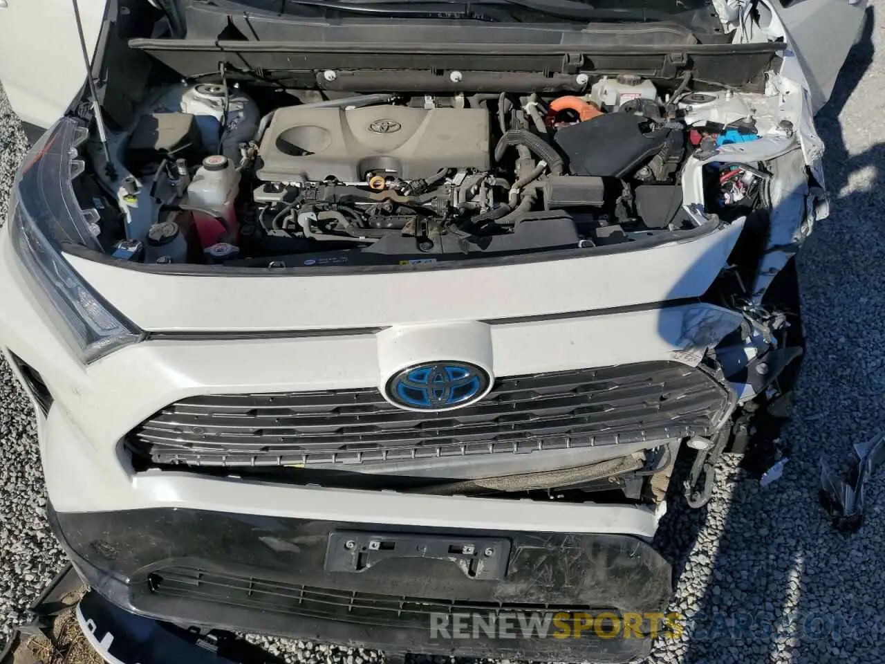 12 fotografías del automóvil dañado 4T3E6RFV5MU036683 TOYOTA RAV4 2021