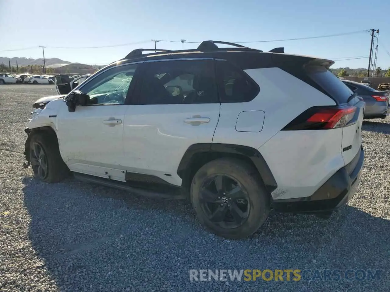 2 fotografías del automóvil dañado 4T3E6RFV5MU036683 TOYOTA RAV4 2021