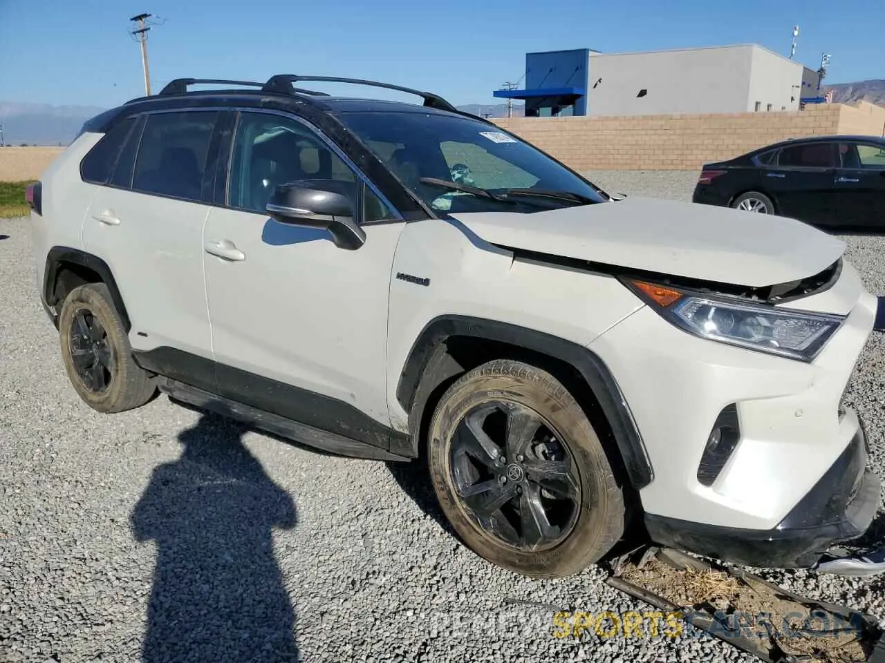 4 fotografías del automóvil dañado 4T3E6RFV5MU036683 TOYOTA RAV4 2021