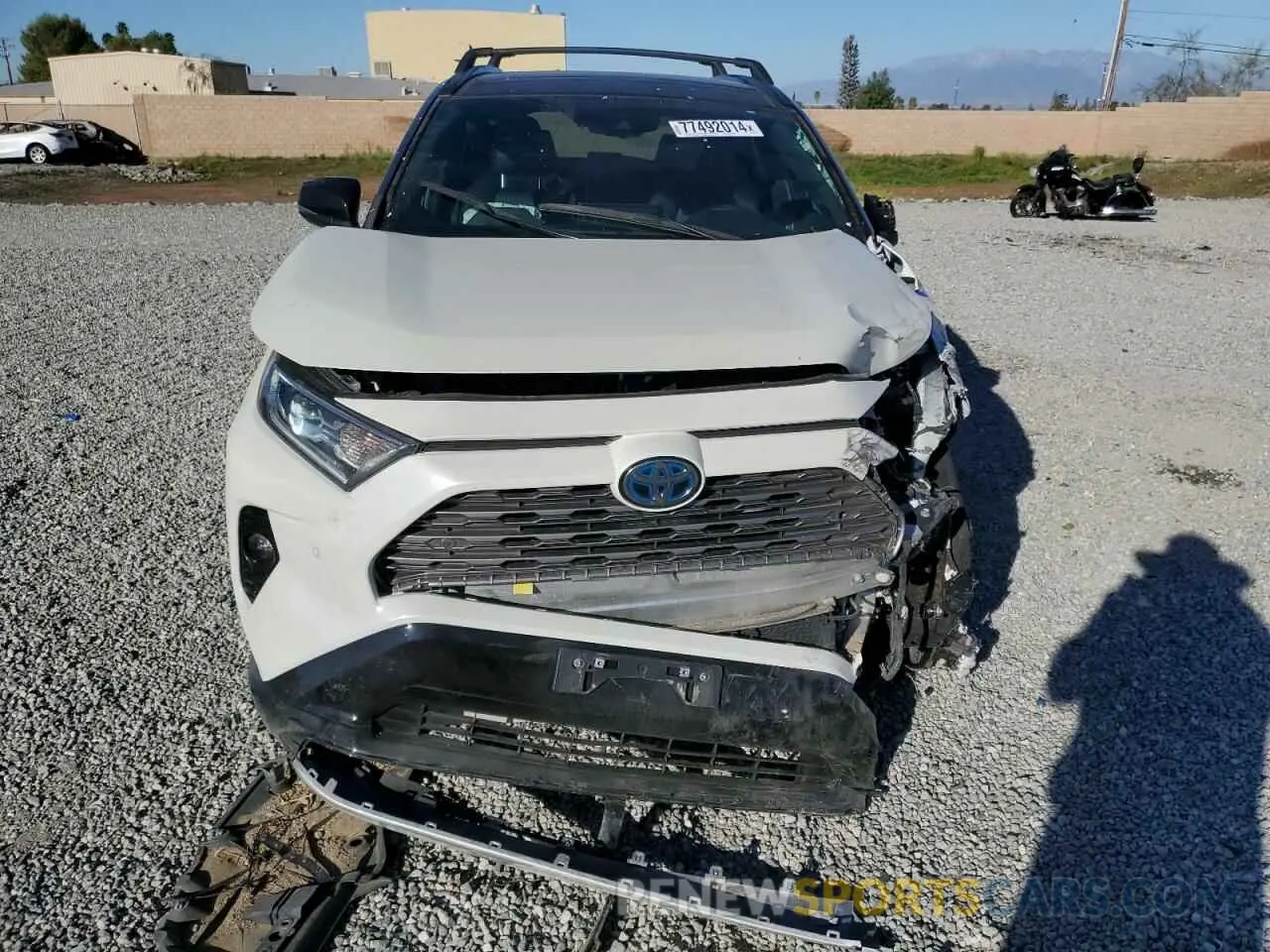 5 fotografías del automóvil dañado 4T3E6RFV5MU036683 TOYOTA RAV4 2021