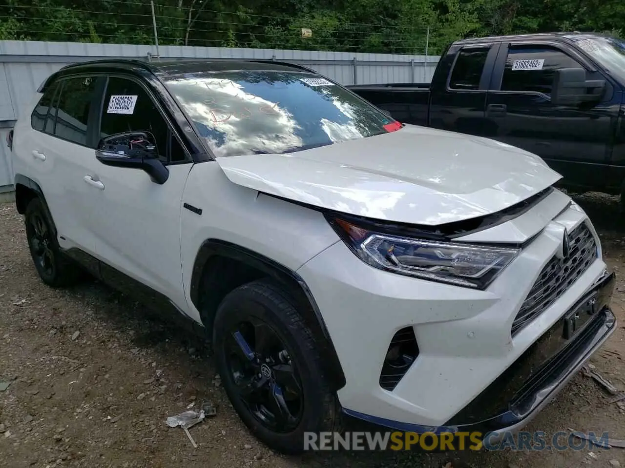 1 fotografías del automóvil dañado 4T3E6RFV5MU057307 TOYOTA RAV4 2021