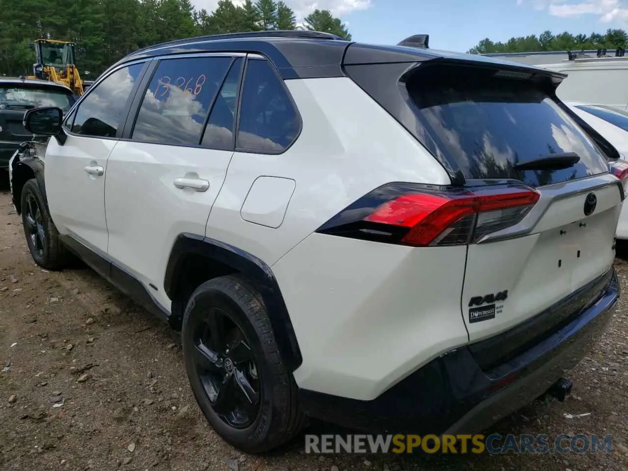 3 fotografías del automóvil dañado 4T3E6RFV5MU057307 TOYOTA RAV4 2021