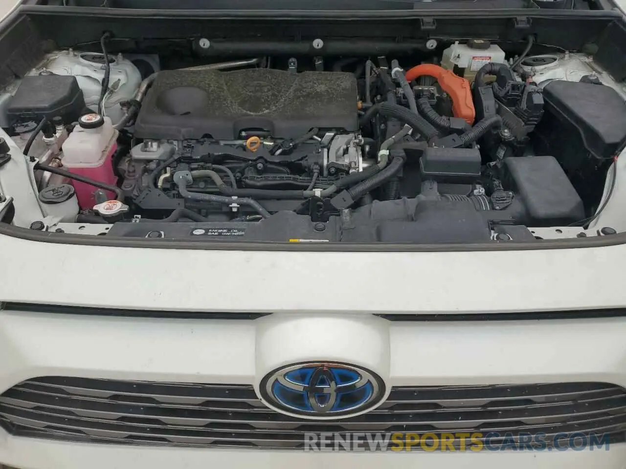 12 fotografías del automóvil dañado 4T3E6RFV7MU051539 TOYOTA RAV4 2021