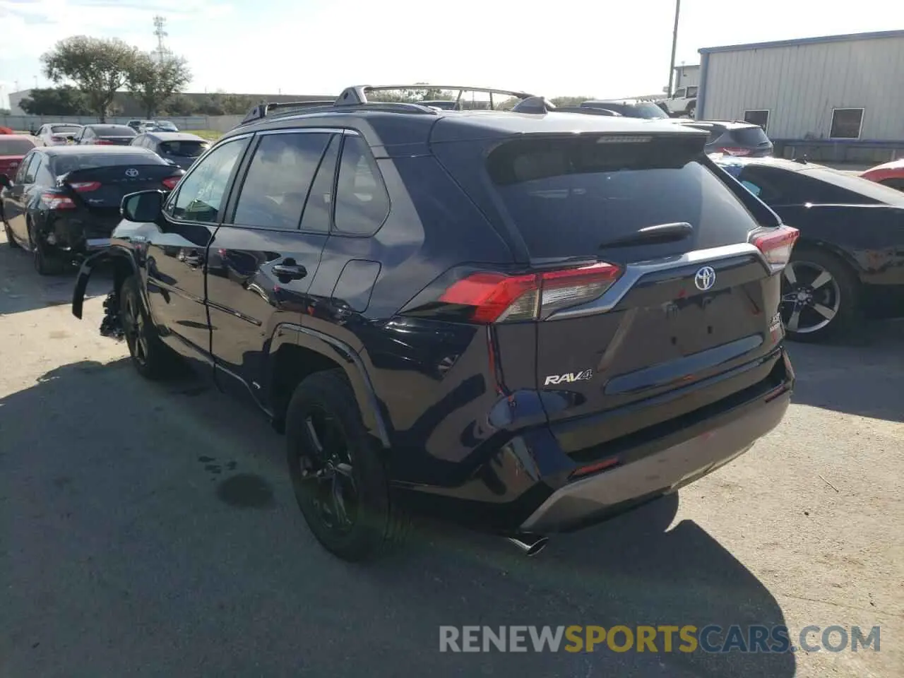 3 fotografías del automóvil dañado 4T3E6RFV8MU040114 TOYOTA RAV4 2021