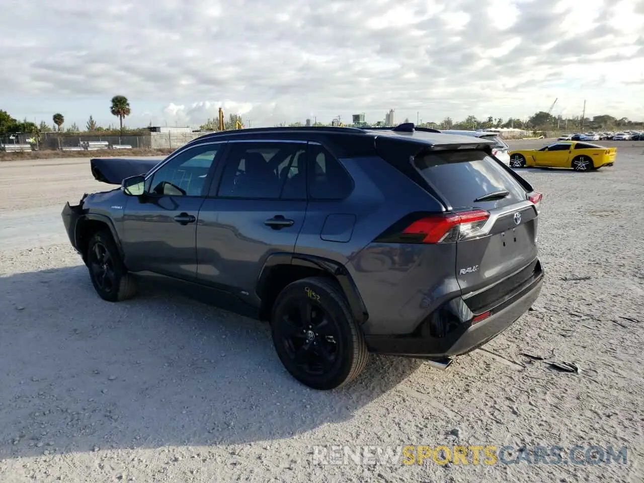 3 fotografías del automóvil dañado 4T3E6RFV8MU060945 TOYOTA RAV4 2021