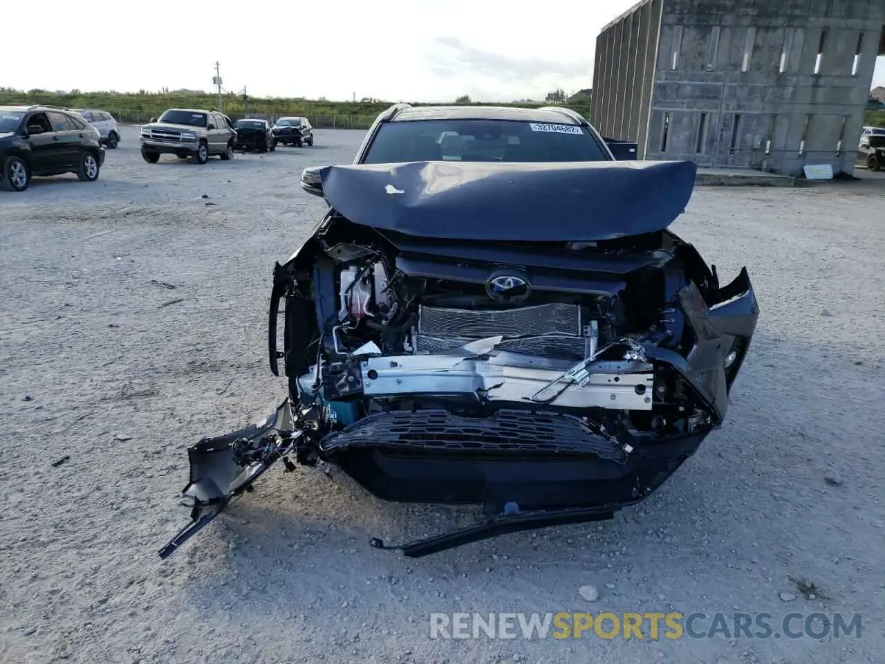 9 fotografías del automóvil dañado 4T3E6RFV8MU060945 TOYOTA RAV4 2021