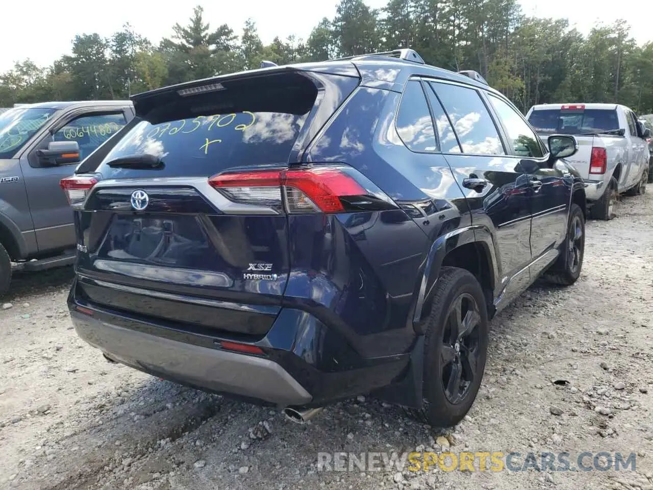 4 fotografías del automóvil dañado 4T3E6RFV9MU013701 TOYOTA RAV4 2021