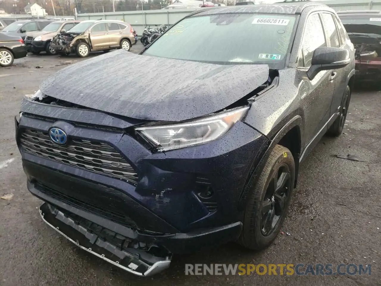 2 fotografías del automóvil dañado 4T3E6RFV9MU024102 TOYOTA RAV4 2021