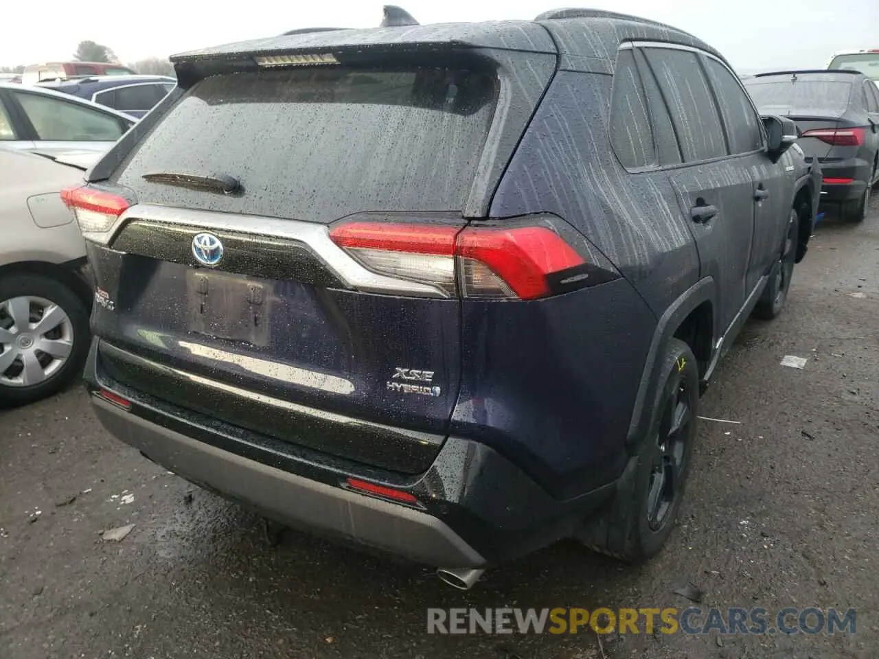 4 fotografías del automóvil dañado 4T3E6RFV9MU024102 TOYOTA RAV4 2021
