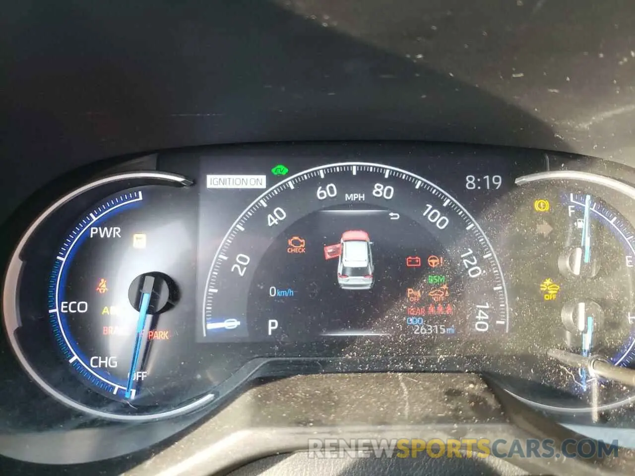 8 fotografías del automóvil dañado 4T3E6RFV9MU024102 TOYOTA RAV4 2021