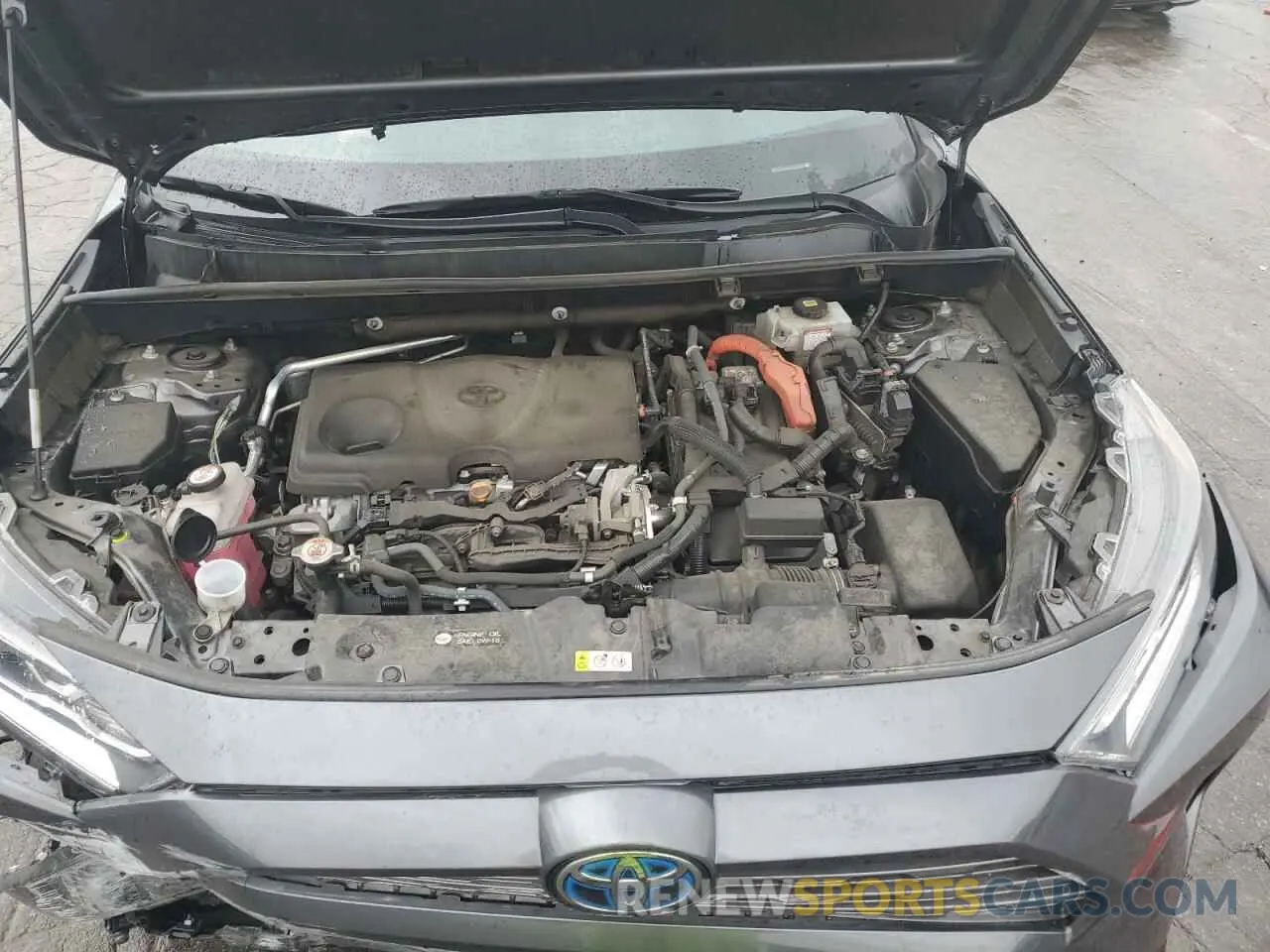 12 fotografías del automóvil dañado 4T3E6RFVXMU032385 TOYOTA RAV4 2021