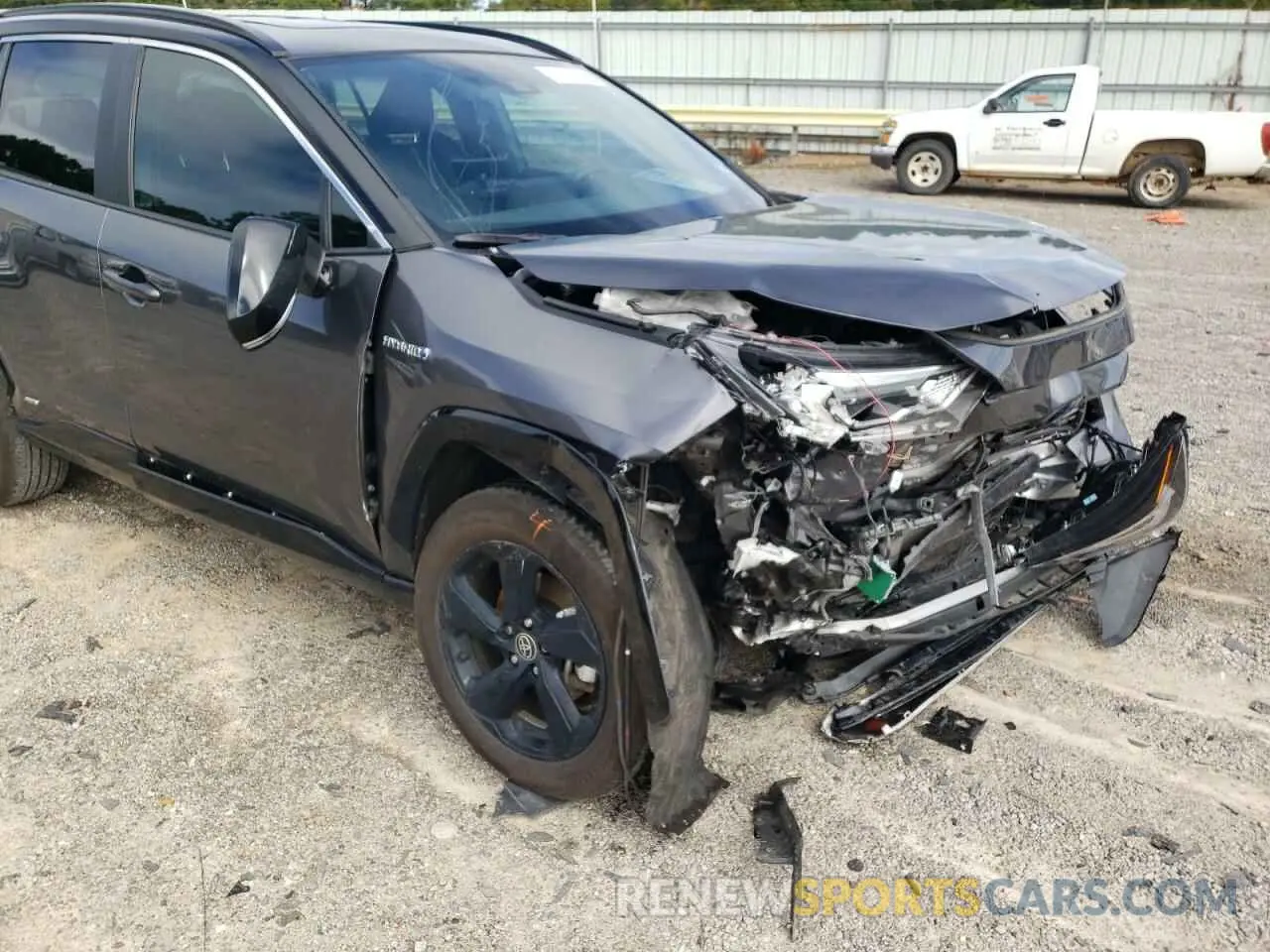 9 fotografías del automóvil dañado 4T3E6RFVXMU063555 TOYOTA RAV4 2021