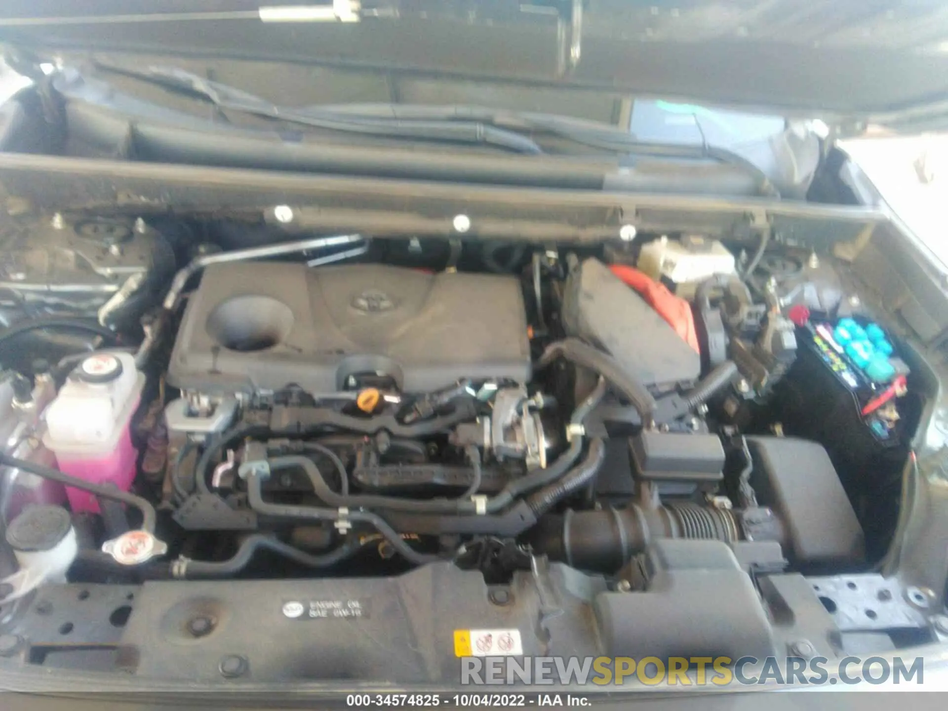 10 fotografías del automóvil dañado 4T3L6RFV2MU030427 TOYOTA RAV4 2021