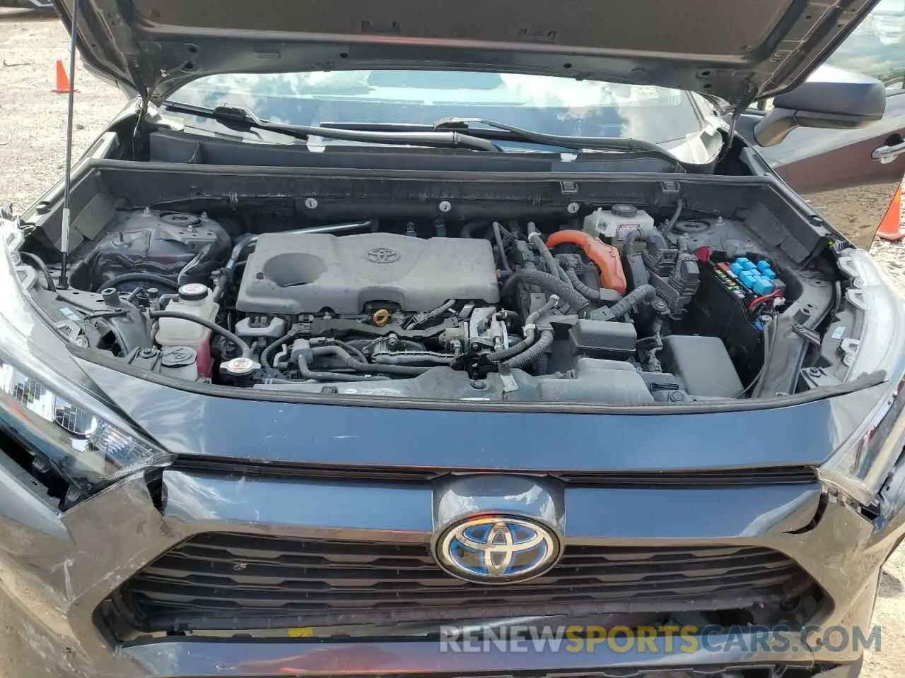 12 fotografías del automóvil dañado 4T3L6RFV6MU018023 TOYOTA RAV4 2021