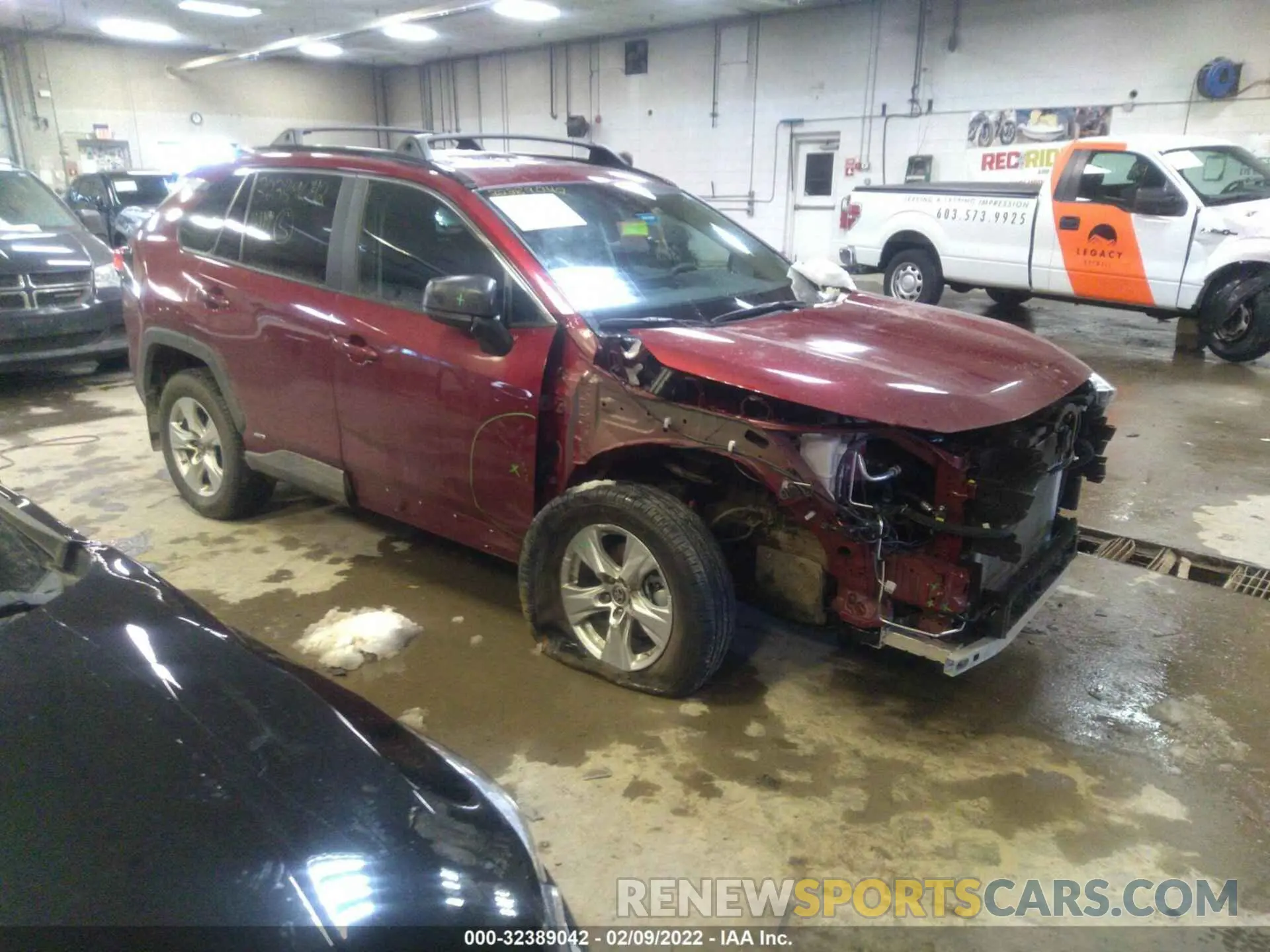1 fotografías del automóvil dañado 4T3LWRFV2MU018956 TOYOTA RAV4 2021