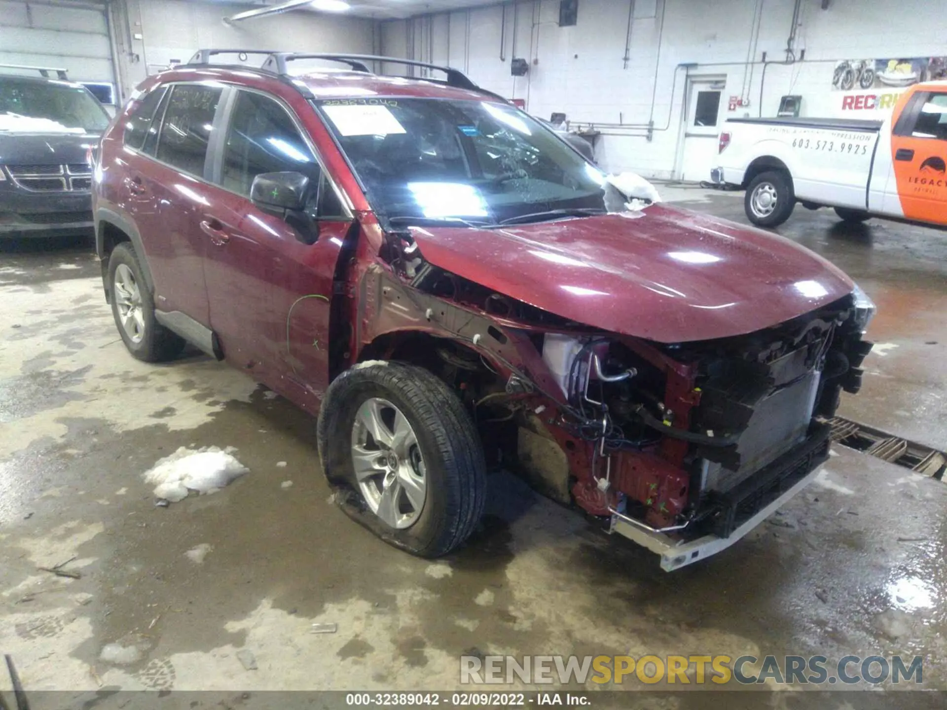 6 fotografías del automóvil dañado 4T3LWRFV2MU018956 TOYOTA RAV4 2021