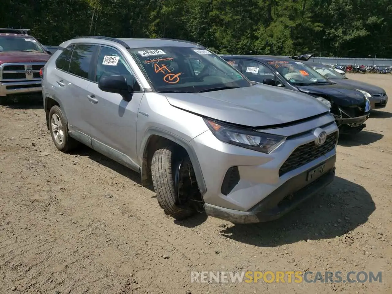 1 fotografías del automóvil dañado 4T3LWRFV2MU049186 TOYOTA RAV4 2021