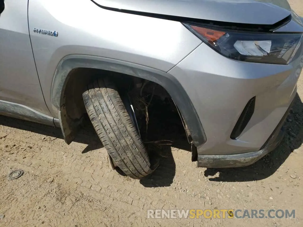 9 fotografías del automóvil dañado 4T3LWRFV2MU049186 TOYOTA RAV4 2021