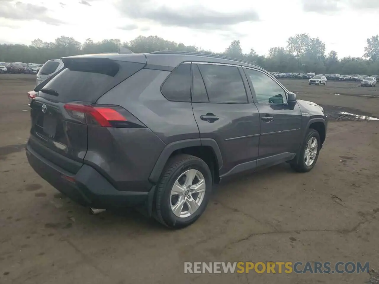 3 fotografías del automóvil dañado 4T3LWRFV5MU040112 TOYOTA RAV4 2021