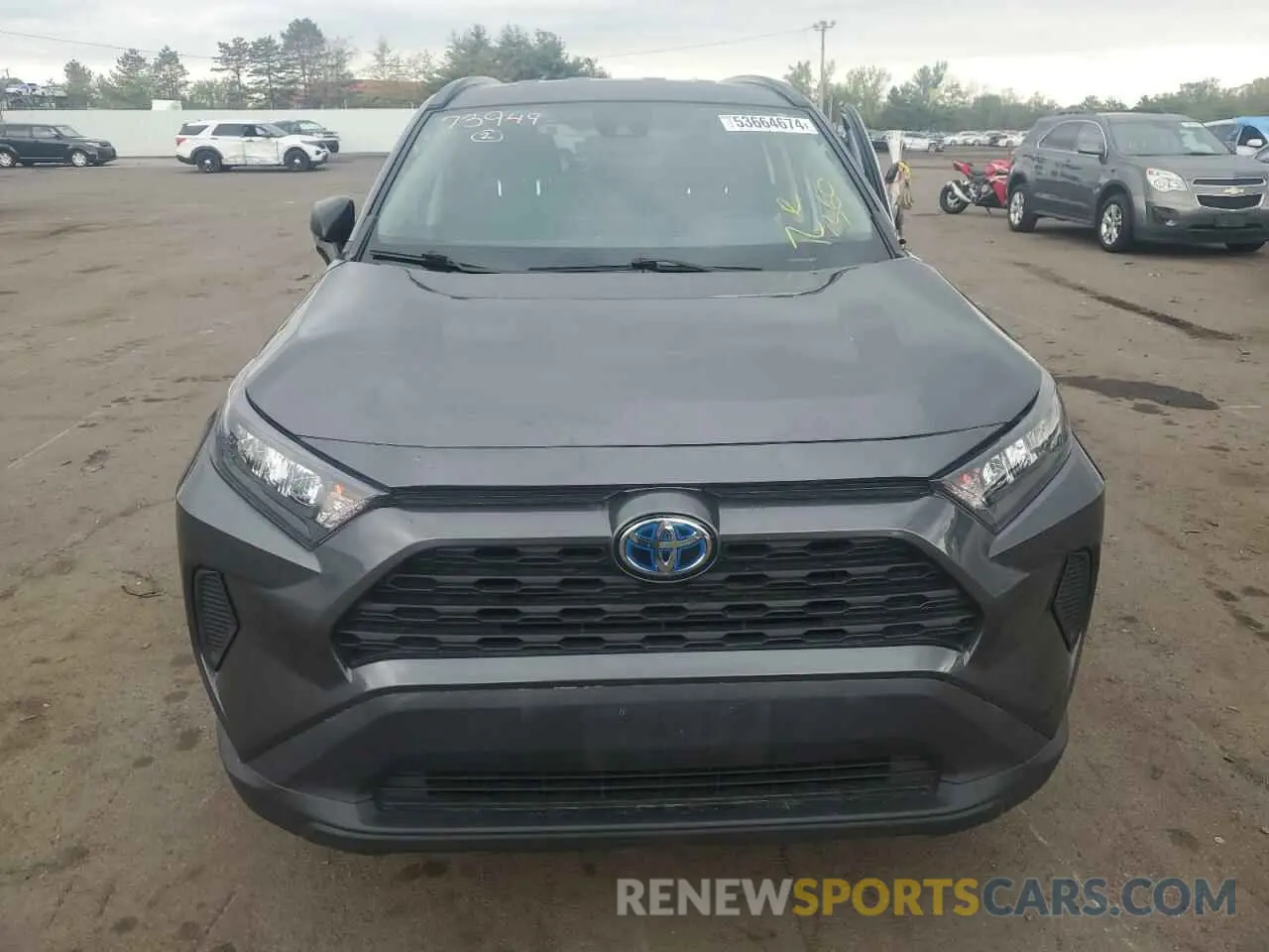 5 fotografías del automóvil dañado 4T3LWRFV5MU040112 TOYOTA RAV4 2021
