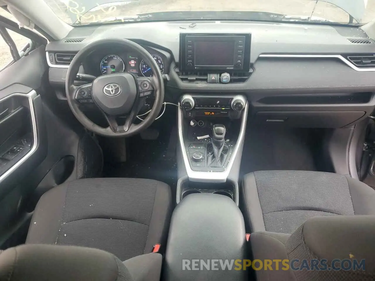 8 fotografías del automóvil dañado 4T3LWRFV5MU040112 TOYOTA RAV4 2021