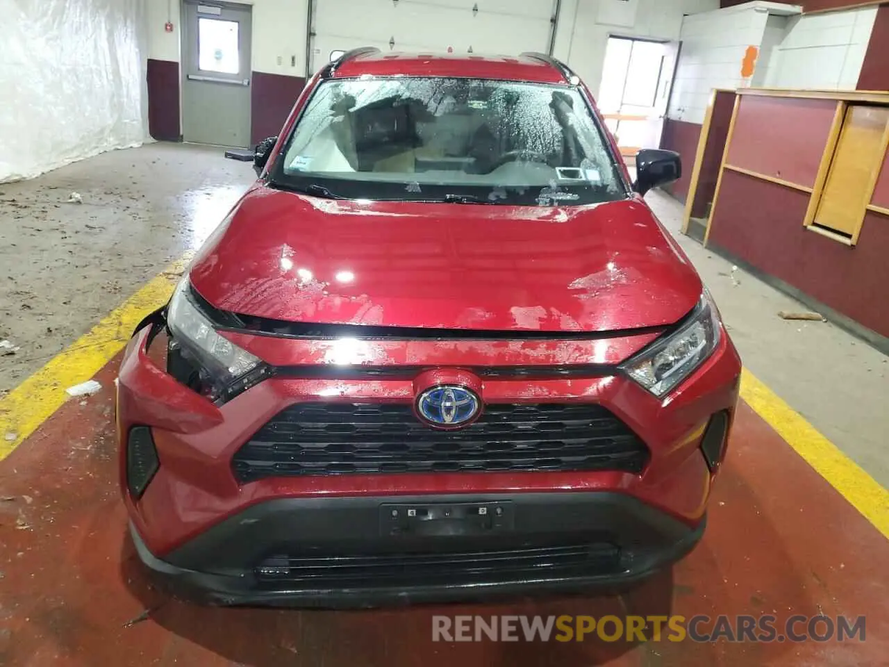 5 fotografías del automóvil dañado 4T3LWRFV8MU039939 TOYOTA RAV4 2021