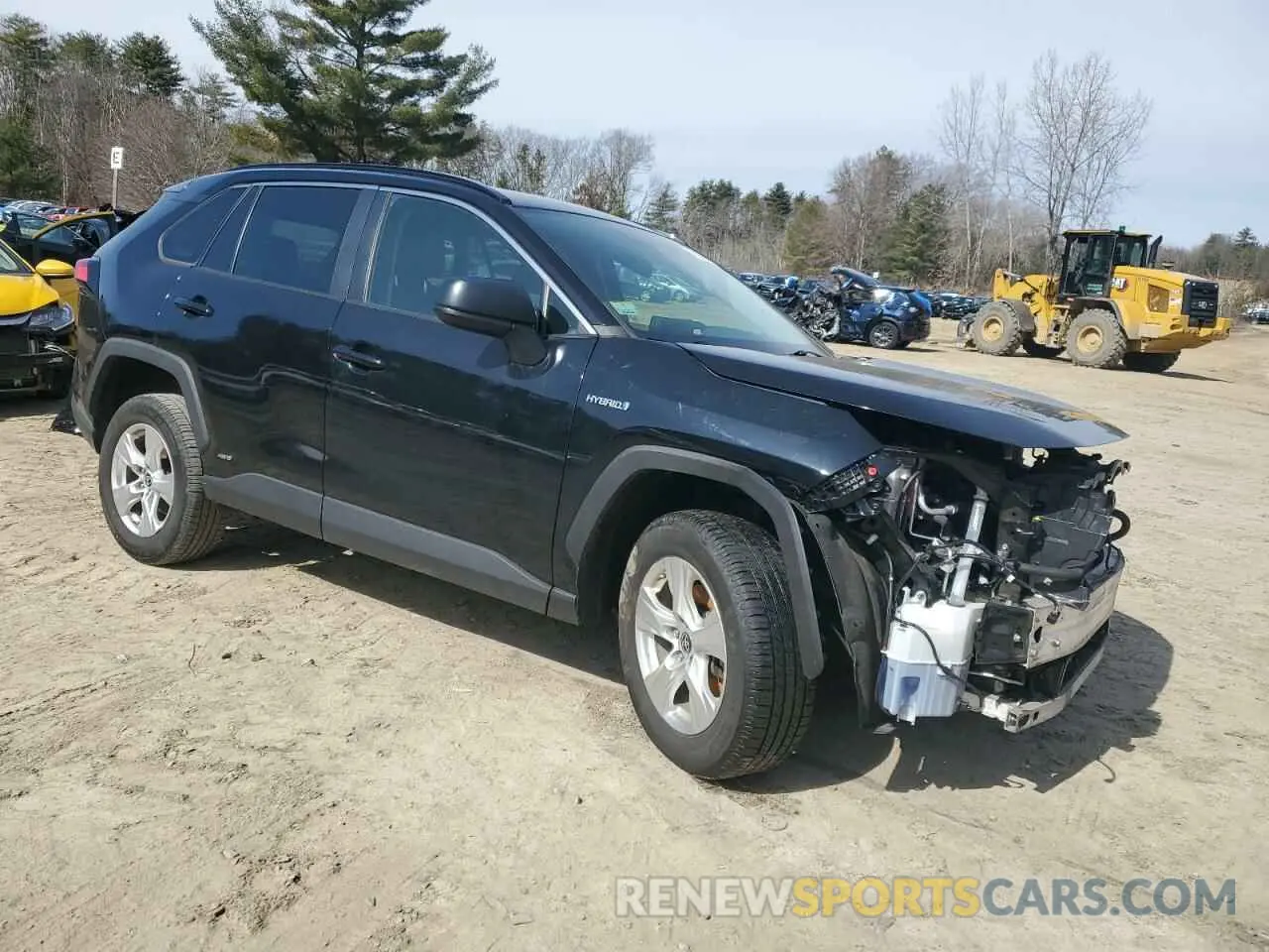 4 fotografías del automóvil dañado 4T3LWRFV8MU045658 TOYOTA RAV4 2021