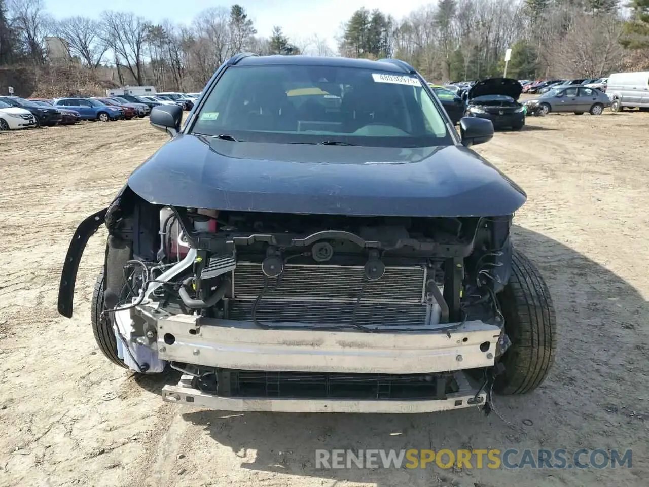 5 fotografías del automóvil dañado 4T3LWRFV8MU045658 TOYOTA RAV4 2021