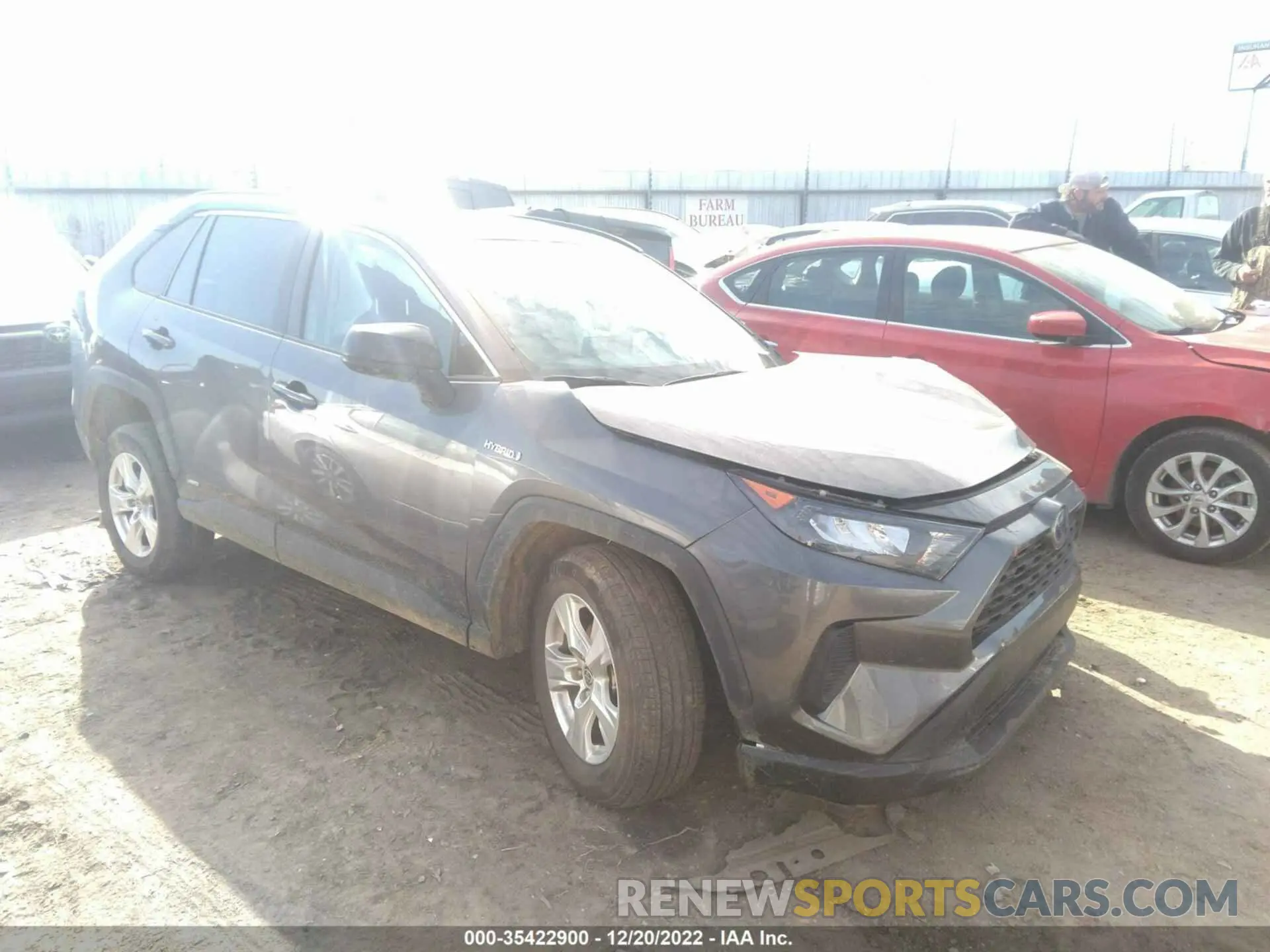 1 fotografías del automóvil dañado 4T3LWRFV9MU034118 TOYOTA RAV4 2021