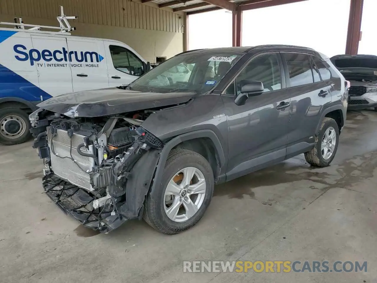1 fotografías del automóvil dañado 4T3LWRFVXMU013732 TOYOTA RAV4 2021