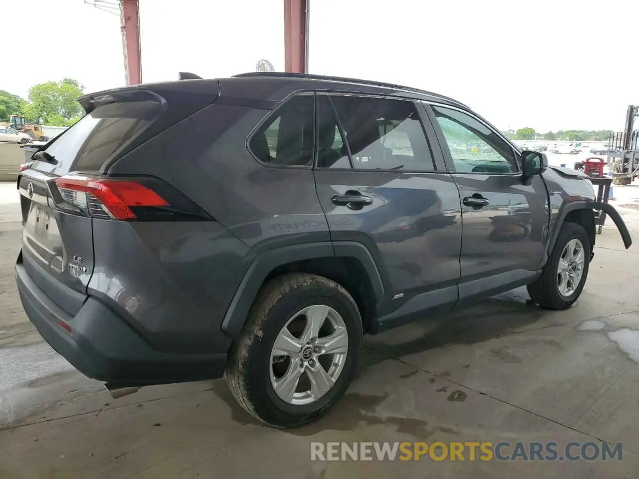 3 fotografías del automóvil dañado 4T3LWRFVXMU013732 TOYOTA RAV4 2021
