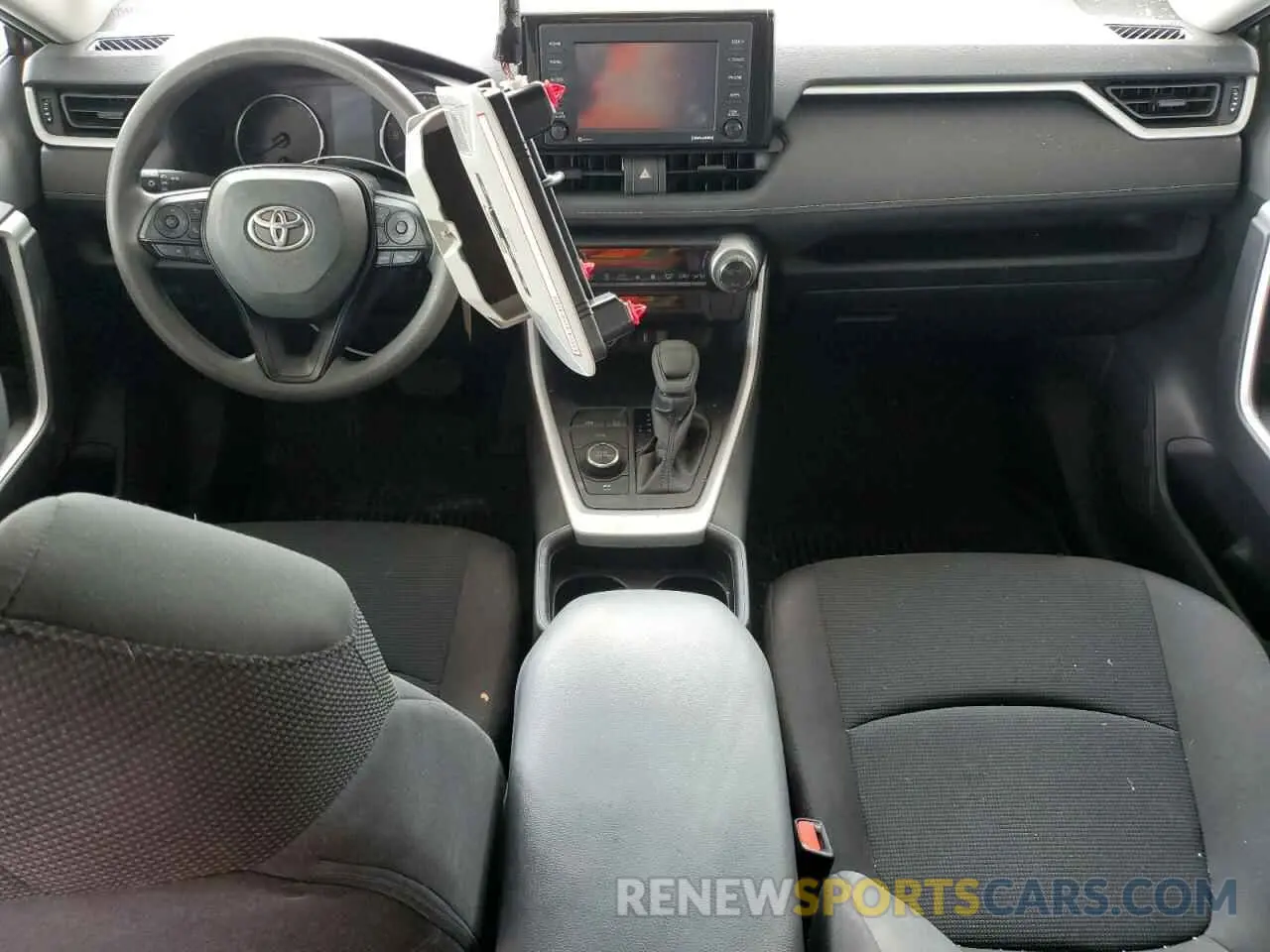 8 fotografías del automóvil dañado 4T3LWRFVXMU013732 TOYOTA RAV4 2021