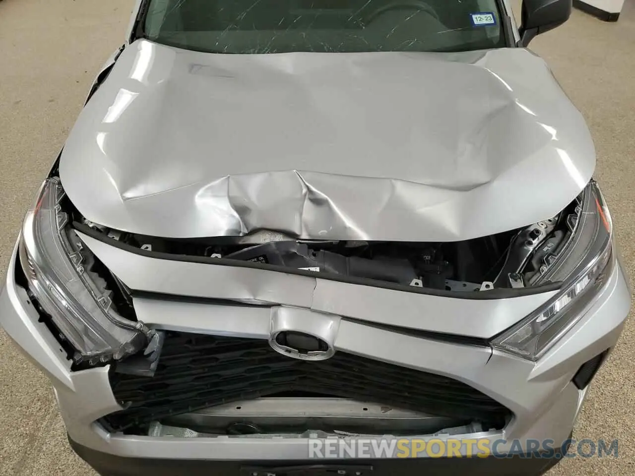 12 fotografías del automóvil dañado 4T3LWRFVXMU049906 TOYOTA RAV4 2021