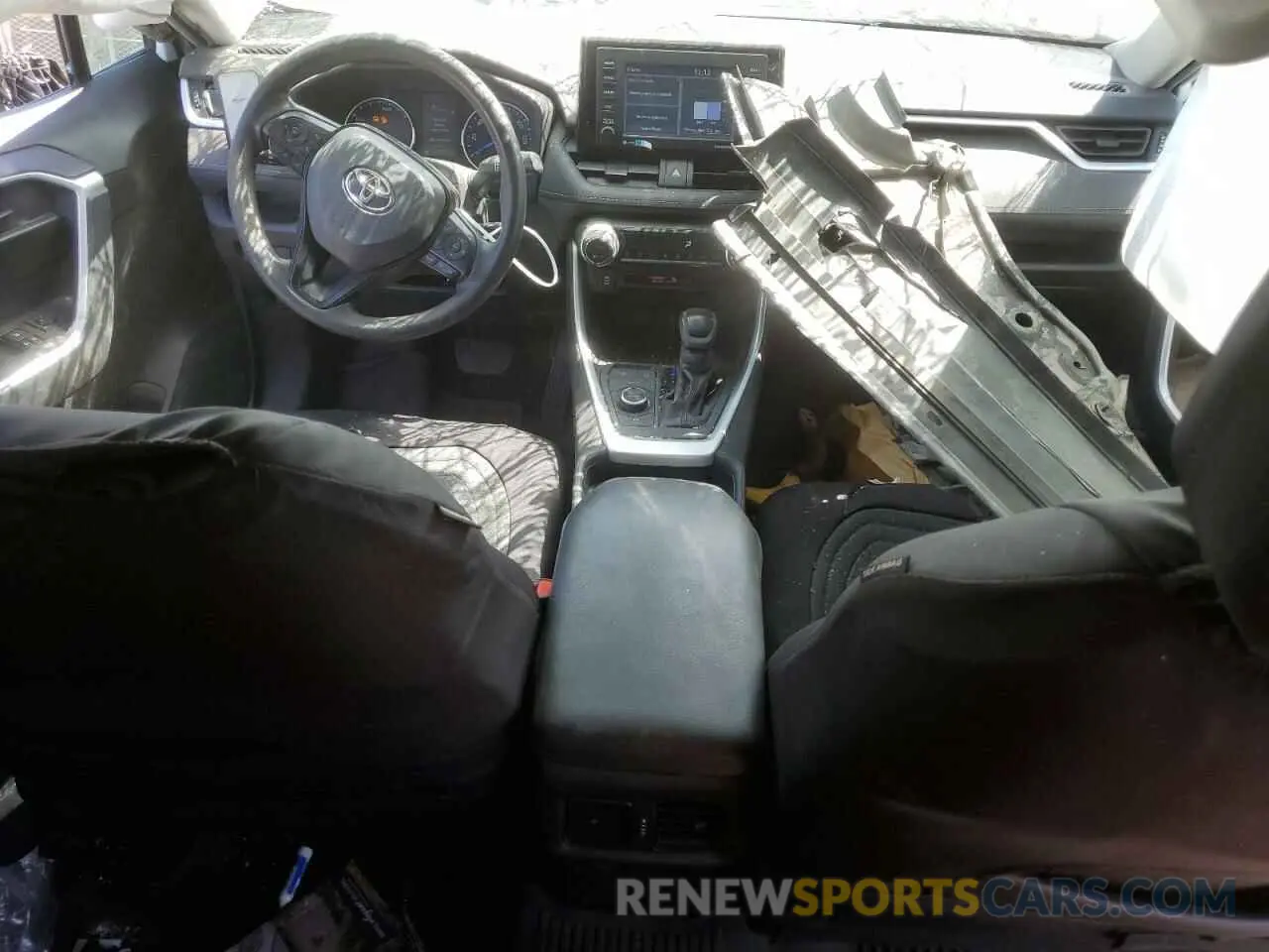 8 fotografías del automóvil dañado 4T3M6RFV3MU012071 TOYOTA RAV4 2021