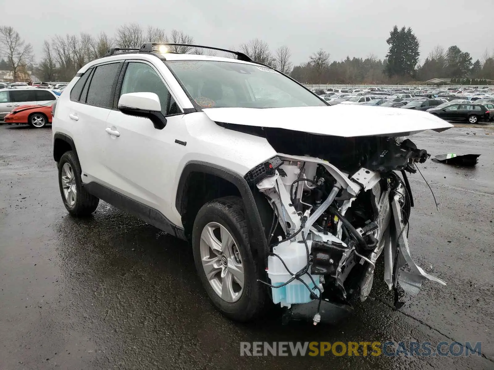 1 fotografías del automóvil dañado 4T3M6RFV8MU013359 TOYOTA RAV4 2021