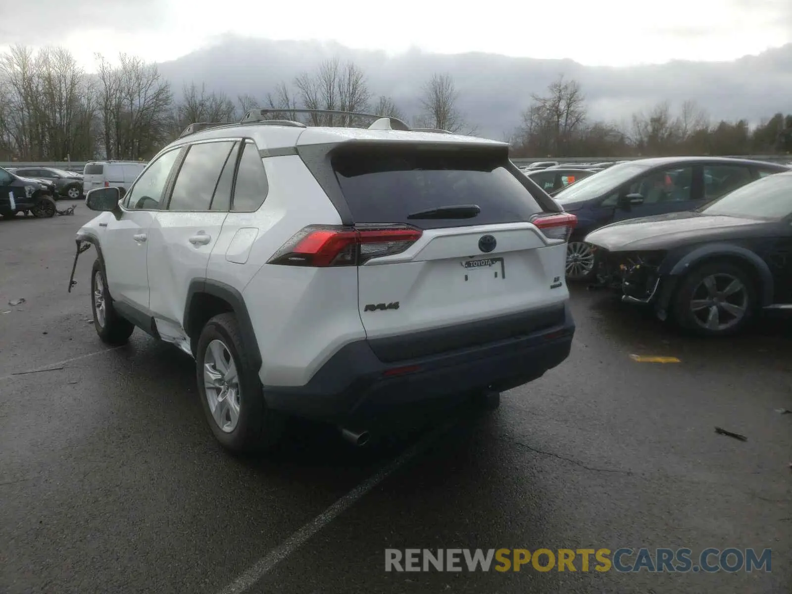 3 fotografías del automóvil dañado 4T3M6RFV8MU013359 TOYOTA RAV4 2021