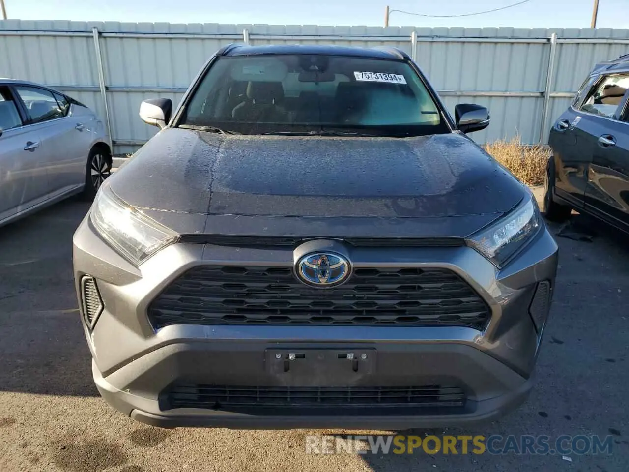 5 fotografías del automóvil dañado 4T3MWRFV2MU020646 TOYOTA RAV4 2021
