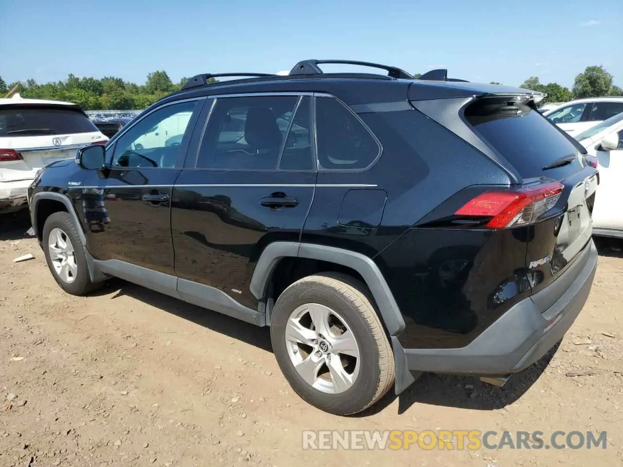 2 fotografías del automóvil dañado 4T3MWRFV2MU024860 TOYOTA RAV4 2021