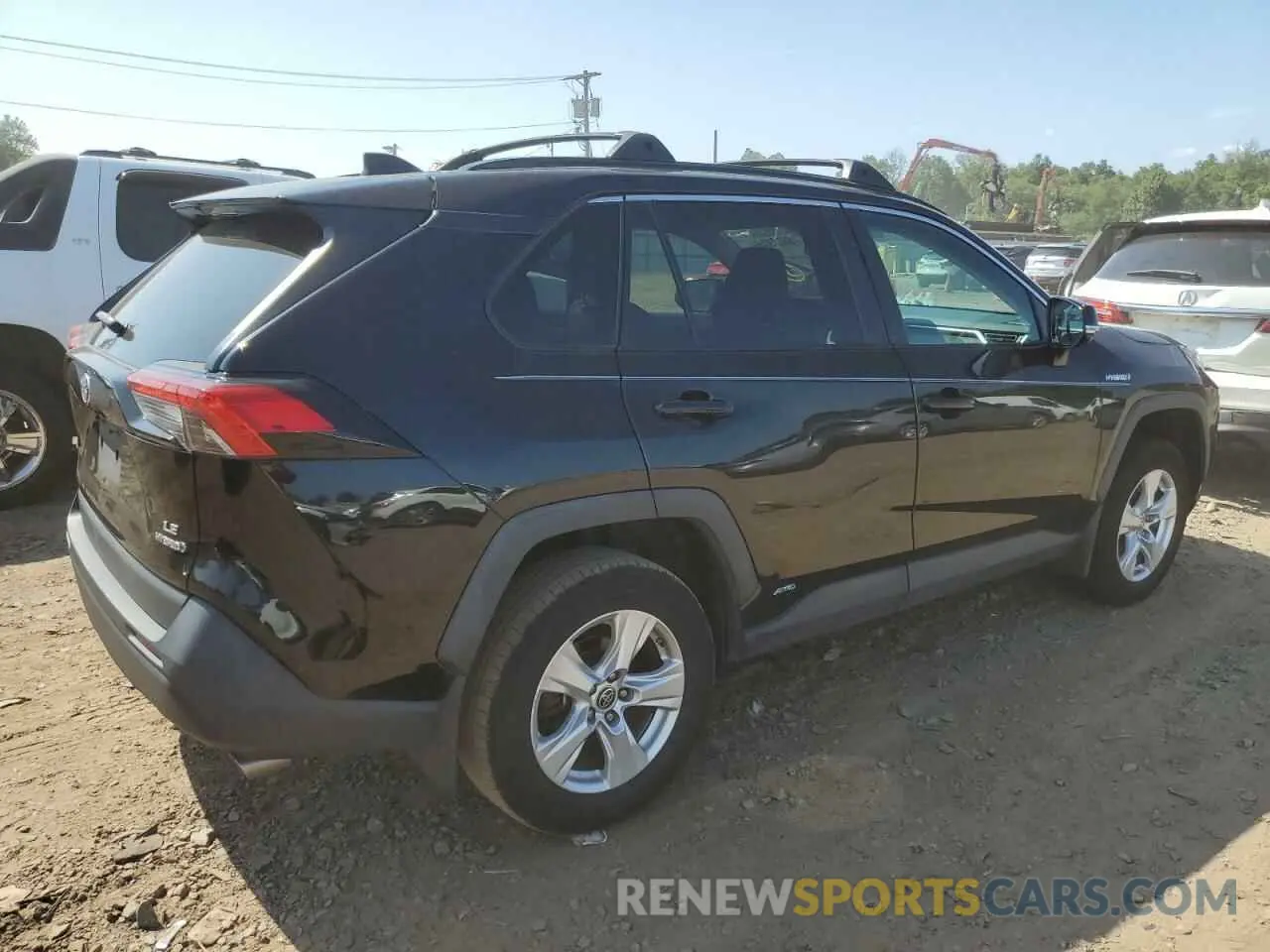 3 fotografías del automóvil dañado 4T3MWRFV2MU024860 TOYOTA RAV4 2021