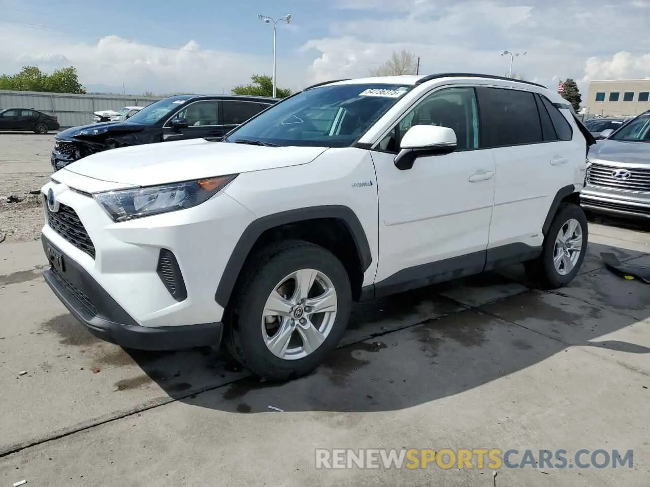 1 fotografías del automóvil dañado 4T3MWRFV2MU048172 TOYOTA RAV4 2021