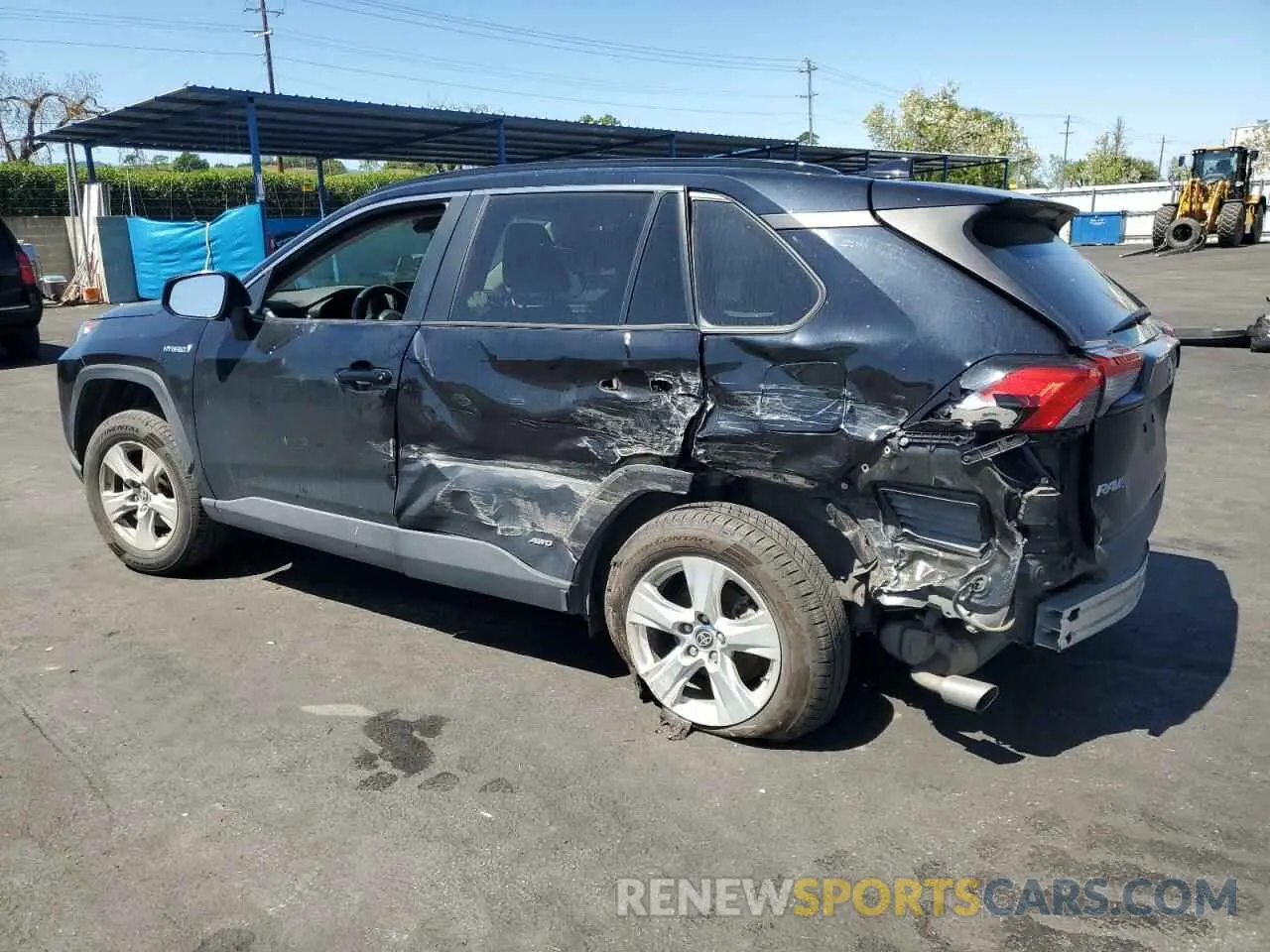 2 fotografías del automóvil dañado 4T3MWRFV2MU049189 TOYOTA RAV4 2021