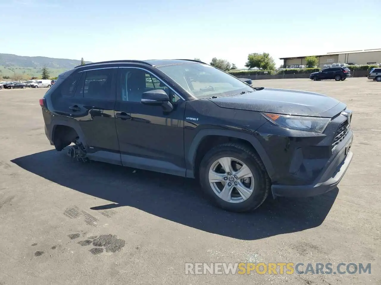 4 fotografías del automóvil dañado 4T3MWRFV2MU049189 TOYOTA RAV4 2021