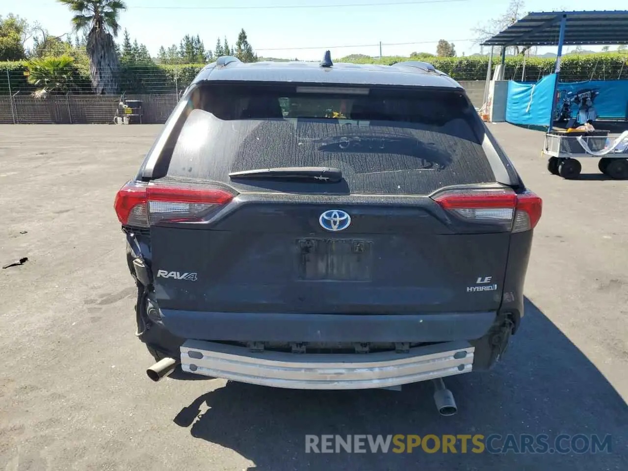 6 fotografías del automóvil dañado 4T3MWRFV2MU049189 TOYOTA RAV4 2021