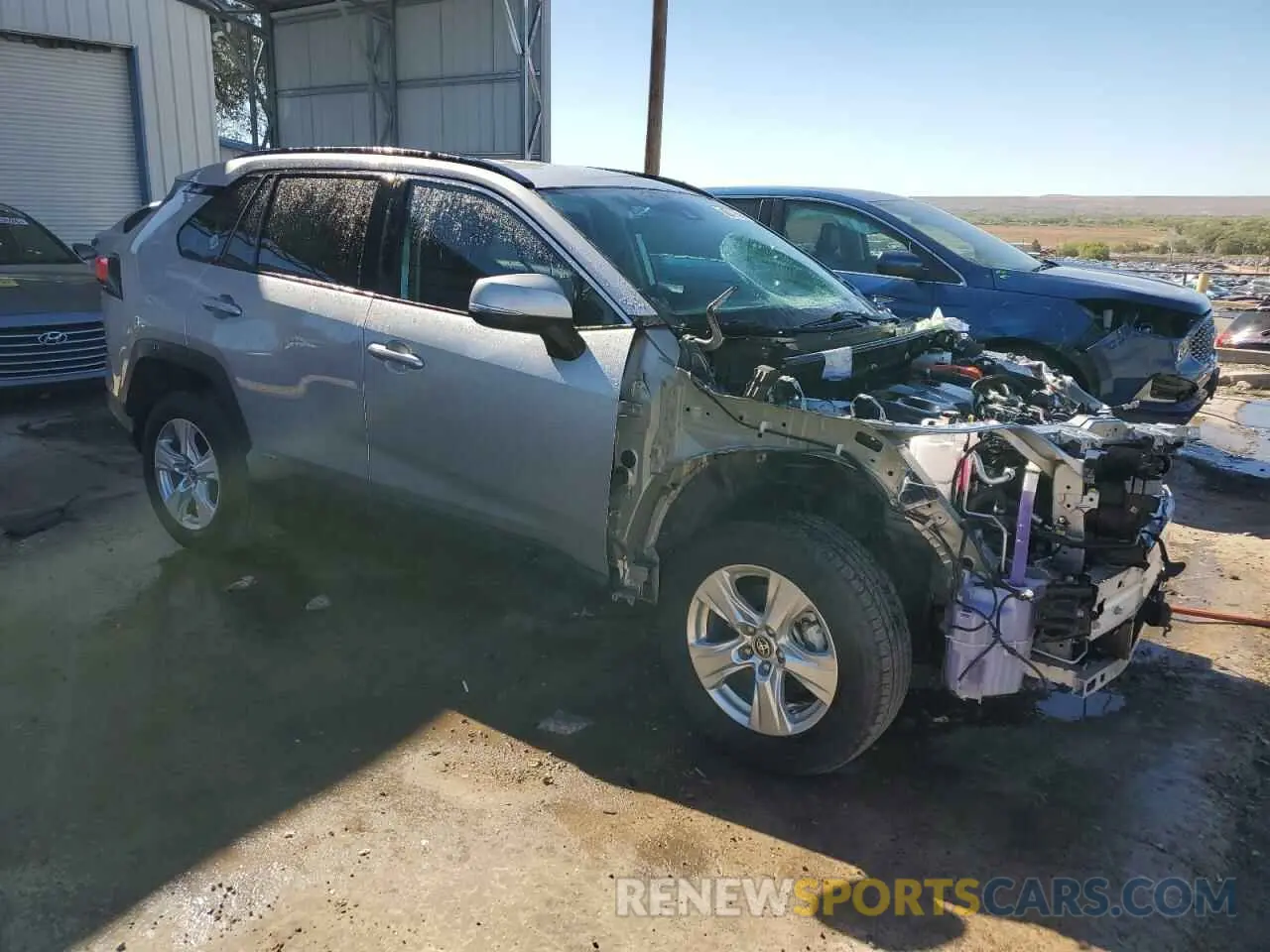 4 fotografías del automóvil dañado 4T3MWRFV4MU028926 TOYOTA RAV4 2021