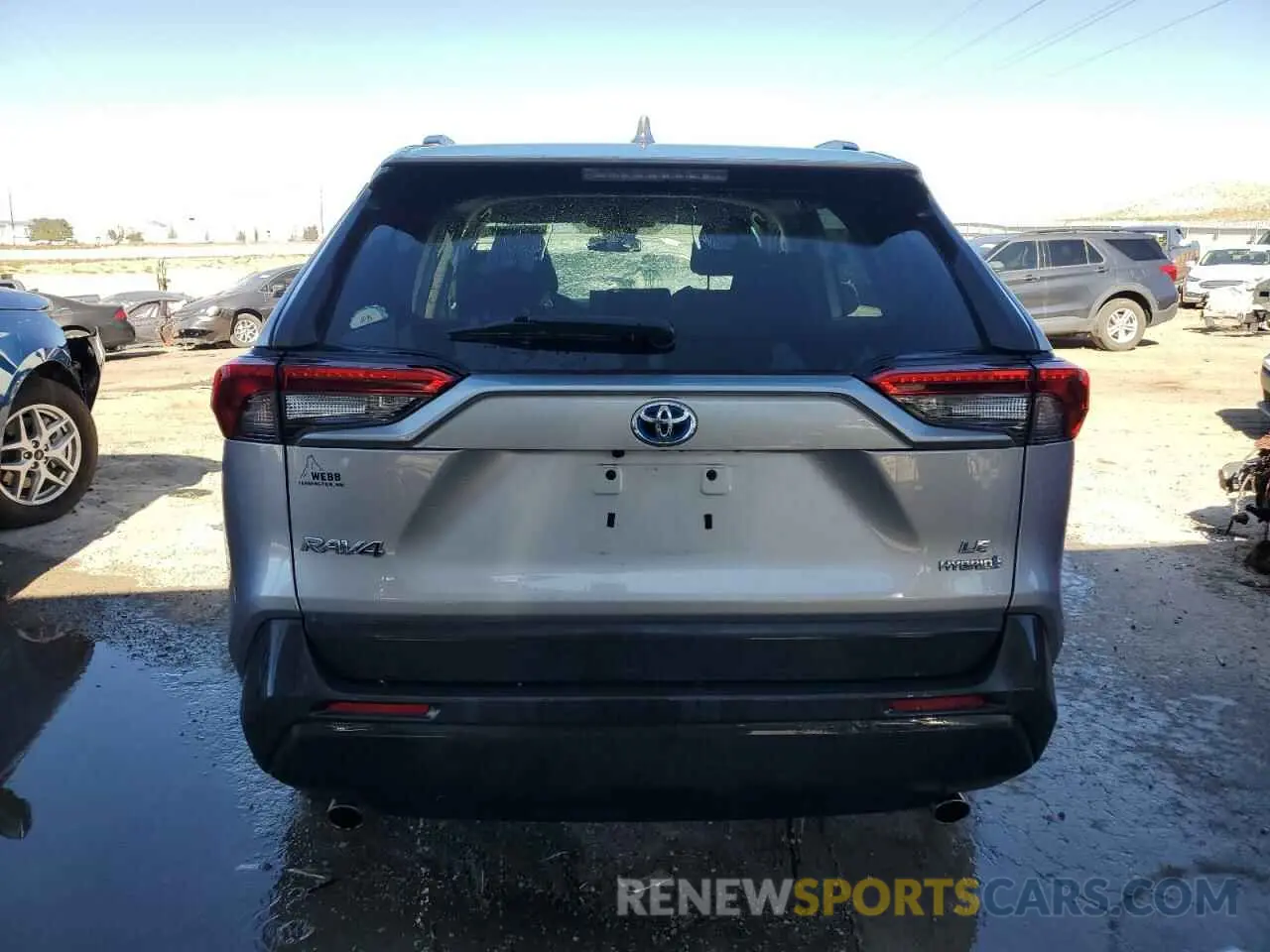 6 fotografías del automóvil dañado 4T3MWRFV4MU028926 TOYOTA RAV4 2021