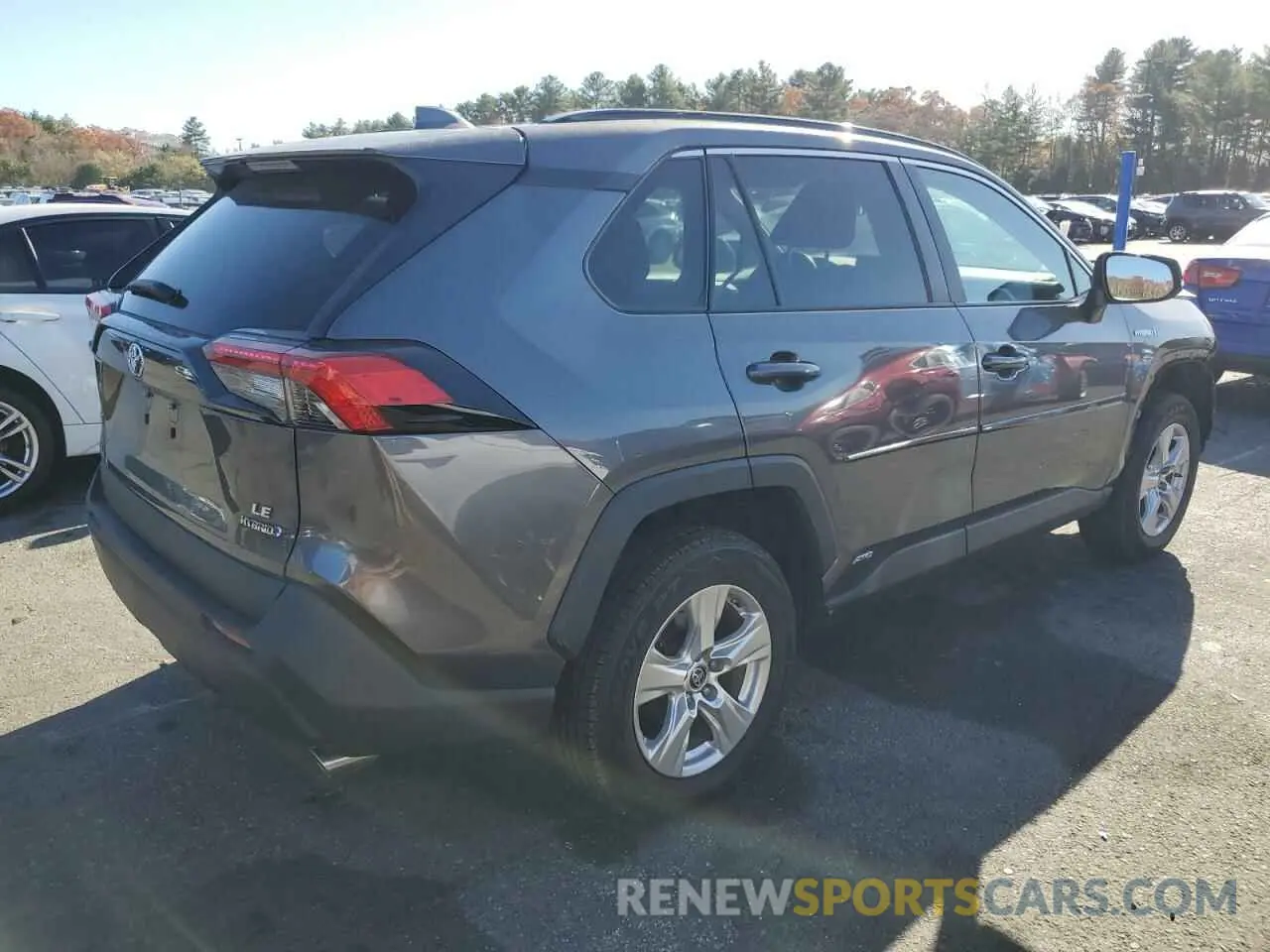 3 fotografías del automóvil dañado 4T3MWRFV4MU035035 TOYOTA RAV4 2021